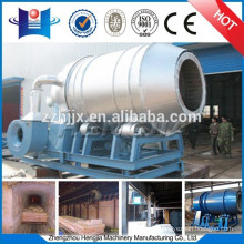 Rotary coal powder burner for drying river sand